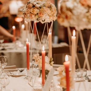 Kandelaar kristal laag