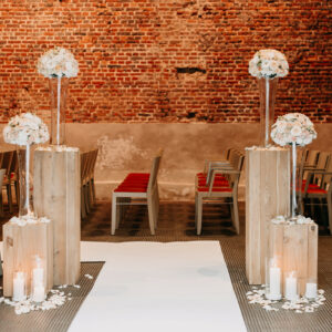 Zuilen bruin middelhoog