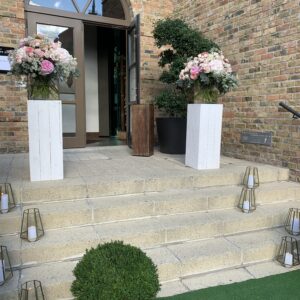 Zuilen wit middelhoog