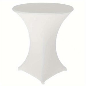 Stretchhoes wit voor receptietafel
